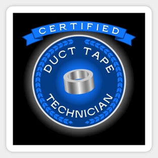 Certified Duct Tape Technician Sticker